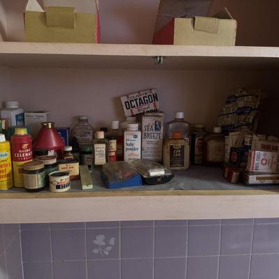 Vintage Medicine Chest Items