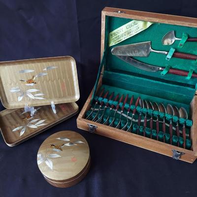 MCM Johnny Ubol Dessert Serving Set & More (DR-BBL)