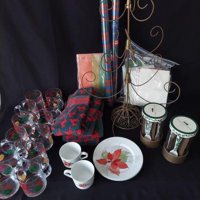 Collection of Christmas Items by Williams Sonoma & More (DR-BBL)