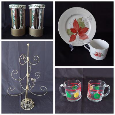 Collection of Christmas Items by Williams Sonoma & More (DR-BBL)