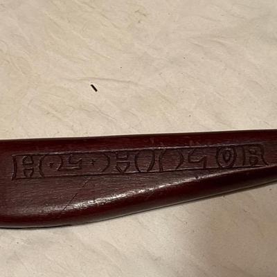 Sale Photo Thumbnail #337: Machete is 32 inches long, the blade is 19 1/2 inches