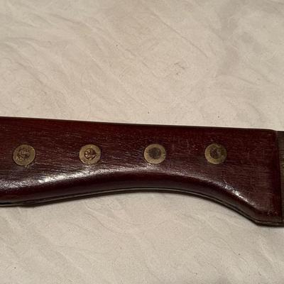 Sale Photo Thumbnail #335: Machete is 32 inches long, the blade is 19 1/2 inches