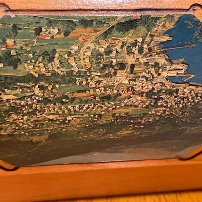 Small handmade wood box from Norway