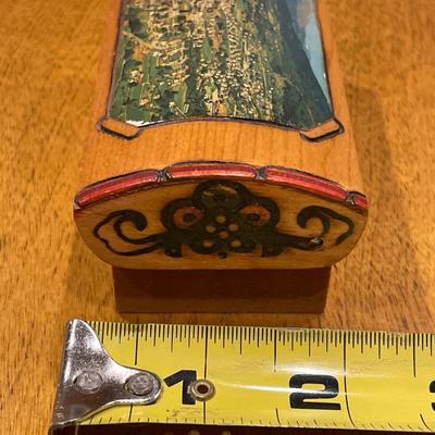 Small handmade wood box from Norway