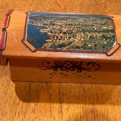 Small handmade wood box from Norway