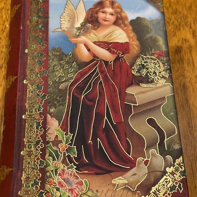 Small box with cherub soap inside