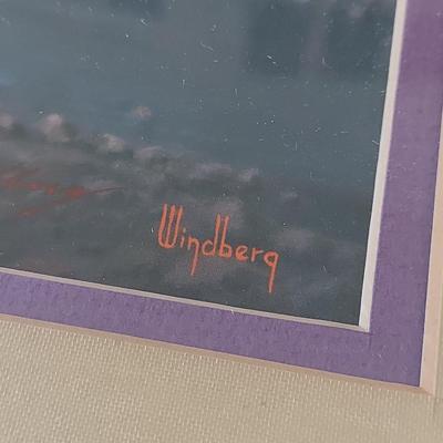 Four Framed Windberg Prints (DR-BBL)