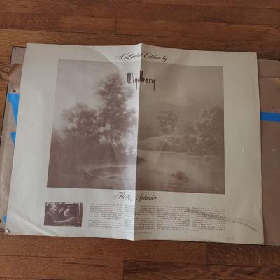 Four Framed Windberg Prints (DR-BBL)