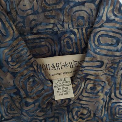 Hawaiian/Batik Print Shirts by Johari West, Territory Ahead & More (E-BBL)