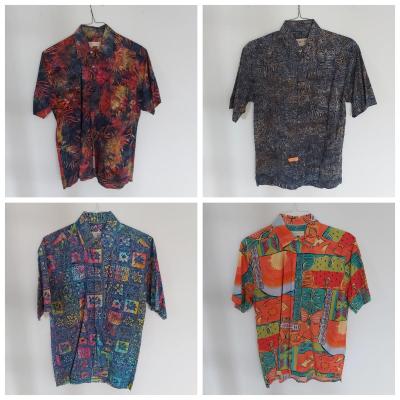 Hawaiian/Batik Print Shirts by Johari West, Territory Ahead & More (E-BBL)