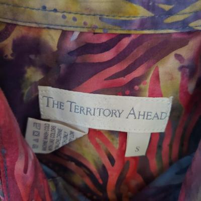 Hawaiian/Batik Print Shirts by Johari West, Territory Ahead & More (E-BBL)