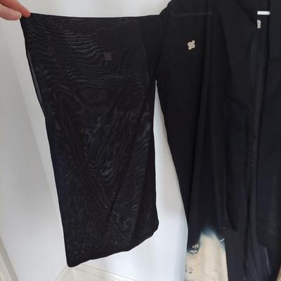 Silk Tomesode Kimono & Haori Jacket (E-BBL)