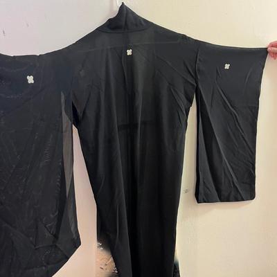 Silk Tomesode Kimono & Haori Jacket (E-BBL)