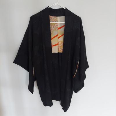 Silk Tomesode Kimono & Haori Jacket (E-BBL)