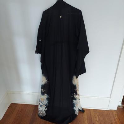 Silk Tomesode Kimono & Haori Jacket (E-BBL)