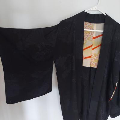 Silk Tomesode Kimono & Haori Jacket (E-BBL)