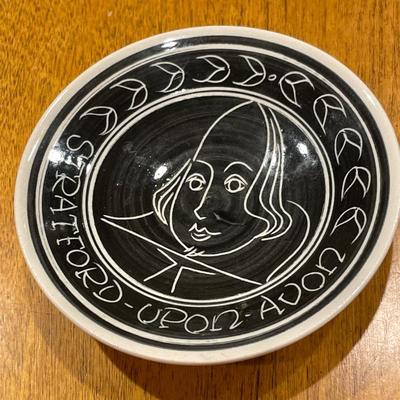 Small Stratford Upon Avon plate