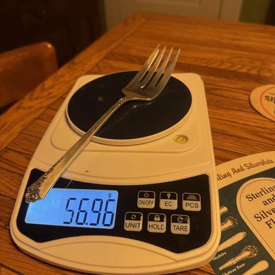 Heirloom Sterling Damask Rose Huge Set