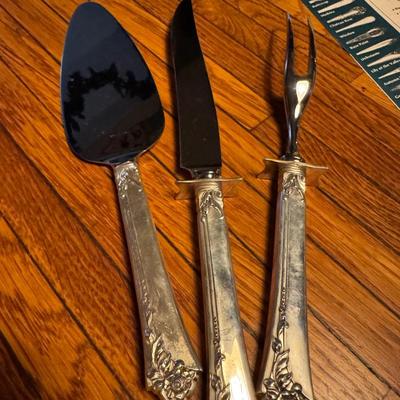 Heirloom Sterling Damask Rose Huge Set