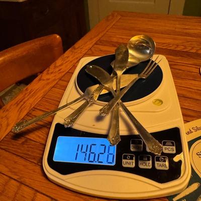 Heirloom Sterling Damask Rose Huge Set