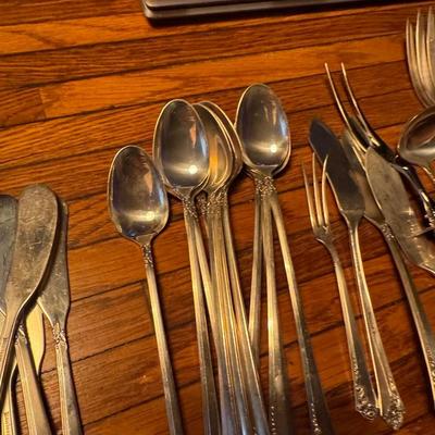 Heirloom Sterling Damask Rose Huge Set