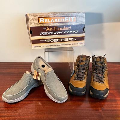 896 Pair of Mens Eddie Bower Boots & New Sketchers