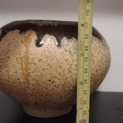 Drip Glaze Pottery Vase by Elizabeth Zingg