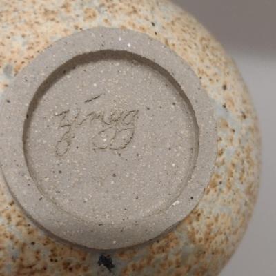 Drip Glaze Pottery Vase by Elizabeth Zingg