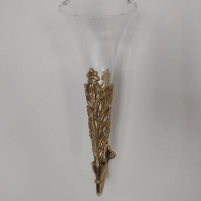 Pair of Wall Sconce Vases