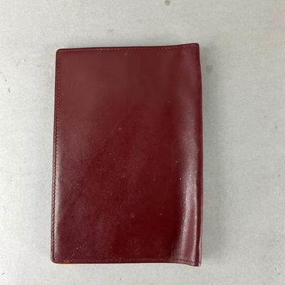1038 Vintage Cartier Leather Bi-Fold