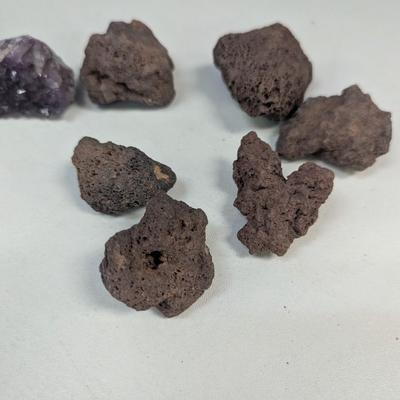 Lava Rocks & Amethyst Alacam Mine Balikesir Province Turkey