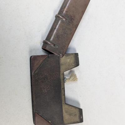 Old Cigarette Lighter Brass Book Design