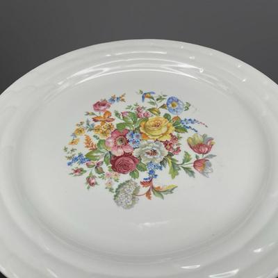 Vintage Floral Dishware Lot