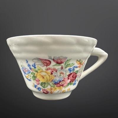 Vintage Floral Dishware Lot