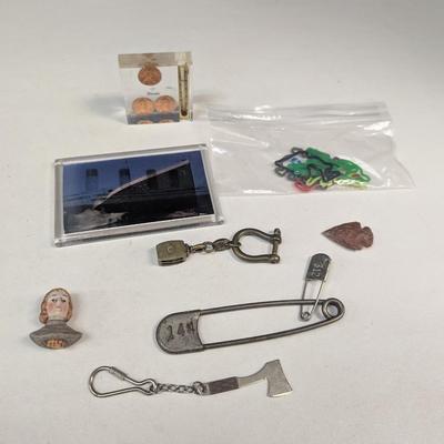 Florida 1971 Pennies w/ Thermometer - Key Chains - Arrow Head