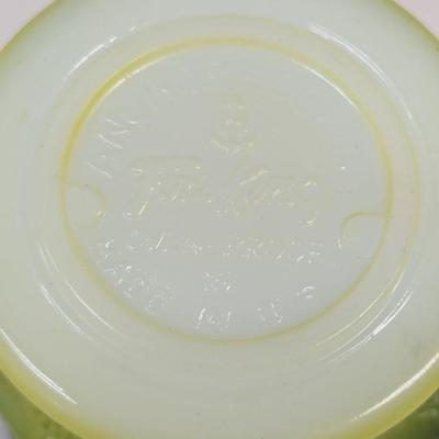 Vintage Lime Green Fire King Mug