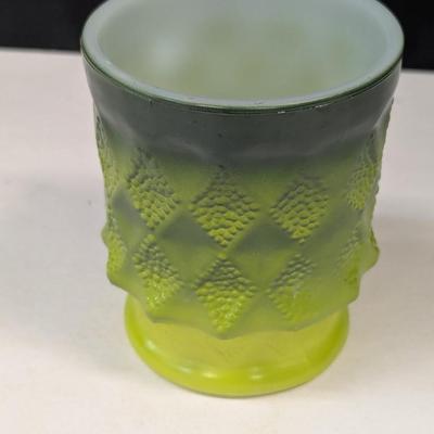 Vintage Lime Green Fire King Mug