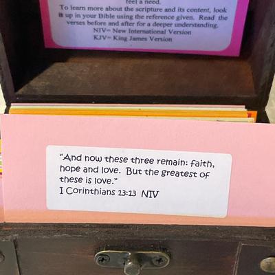 Daily scripture box