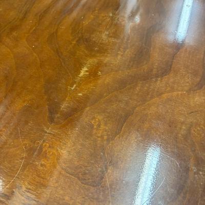 Karges Furniture Rectangular Directoire Cocktail Table Gilt Leaf Accents