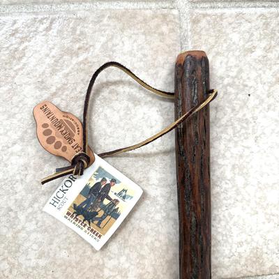 L1077 Hickory Scout Whistle Creek Walking Stick