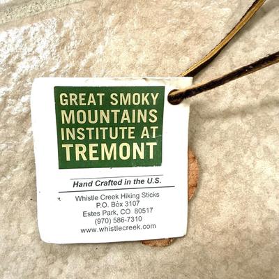 L1077 Hickory Scout Whistle Creek Walking Stick