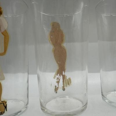 Vintage Pin-Up Glasses