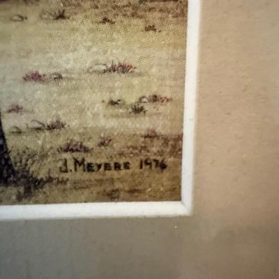 A1082 Pair of Two African Folk Art Prints Elizabeth O’Neill Verner