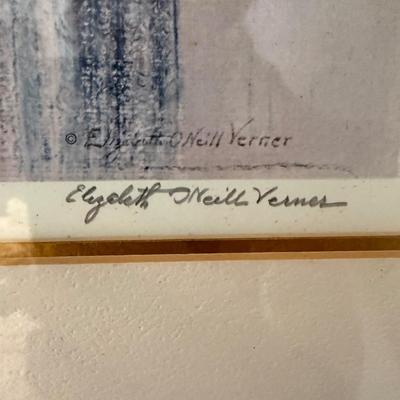 A1082 Pair of Two African Folk Art Prints Elizabeth O’Neill Verner