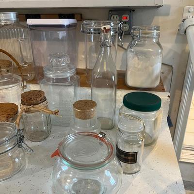 G1083 Lot of Storage Jars