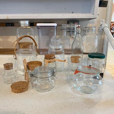 G1083 Lot of Storage Jars