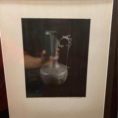 Black-and-White Still-Life Photograph — Matted & Framed (16×20)