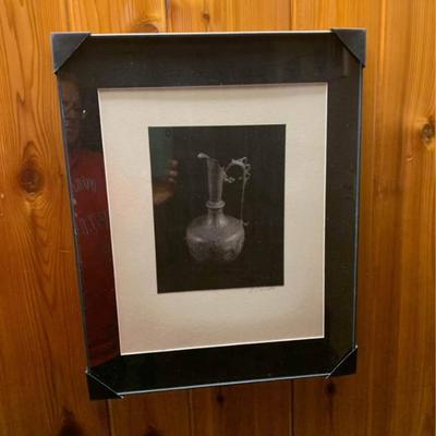 Black-and-White Still-Life Photograph — Matted & Framed (16×20)
