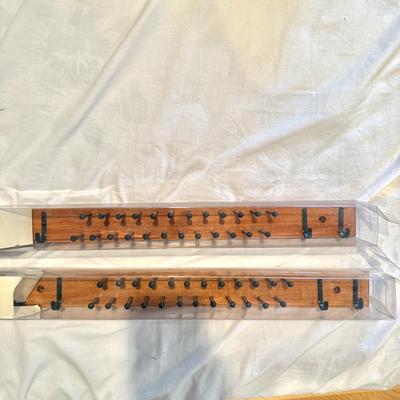 M1084 Pair of Wall mount Tie Racks by Hold Everything