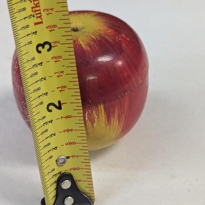 Vintage Wooden Tea set & Apple